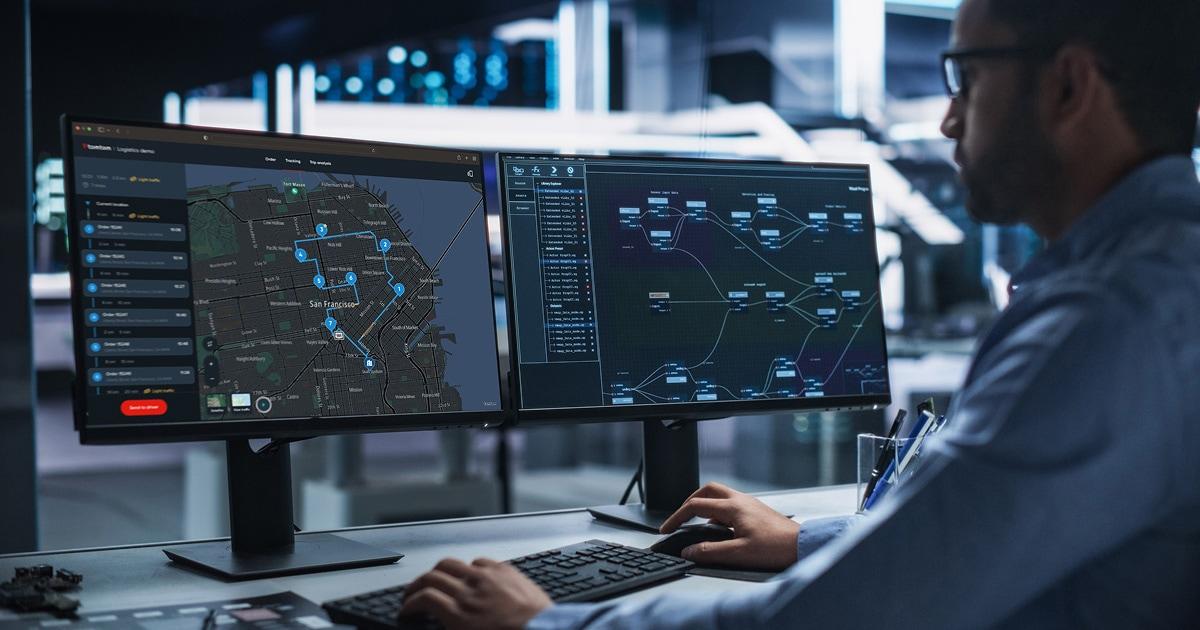 Real-time GPS tracking and fleet mapping